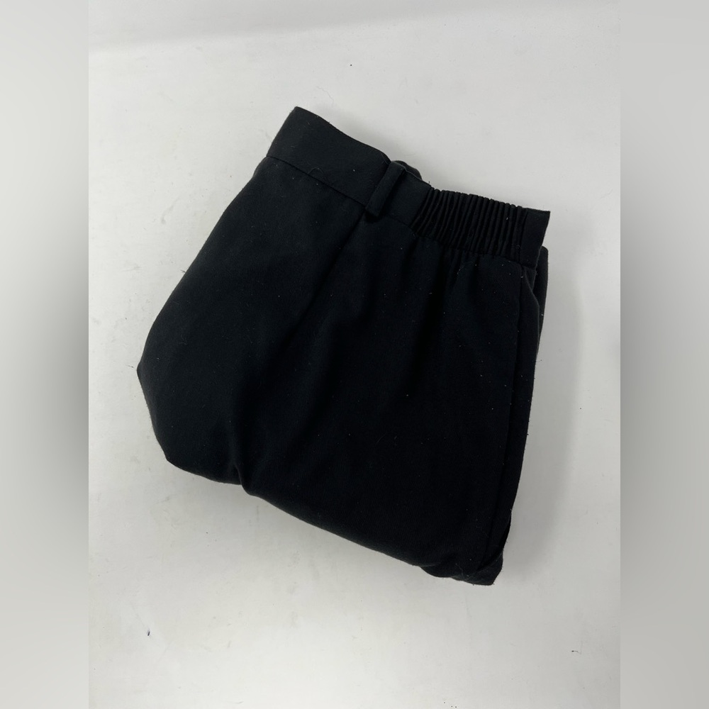 Christy Girl Pants 14P Black Pleated Front Vintage Wax Tag RARE Used Womens GHH0